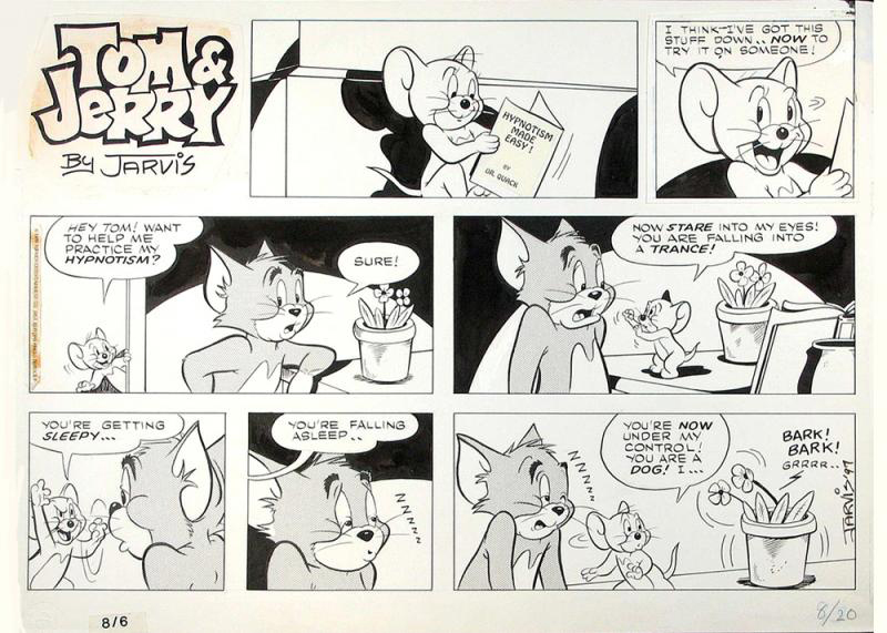 Tom And Jerry Comic Strip